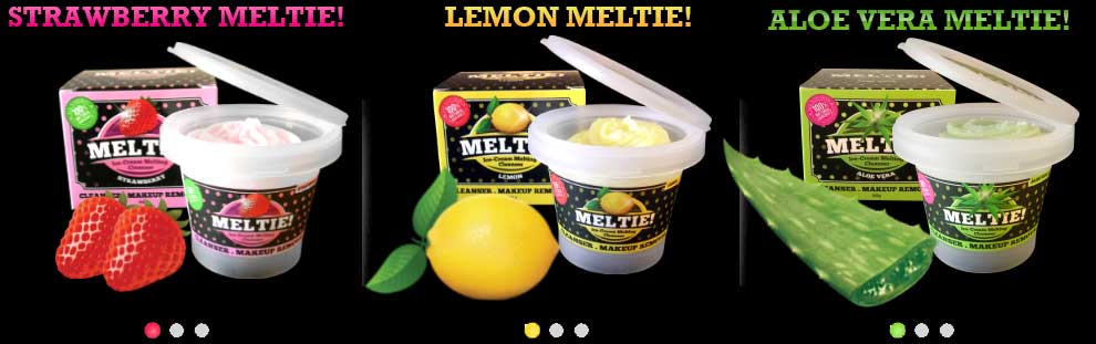 the three wonderful flavours of Meltie